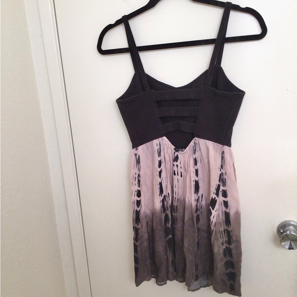 AE Color-Block Fit & Flare Mini Dress - Picture 2 of 2